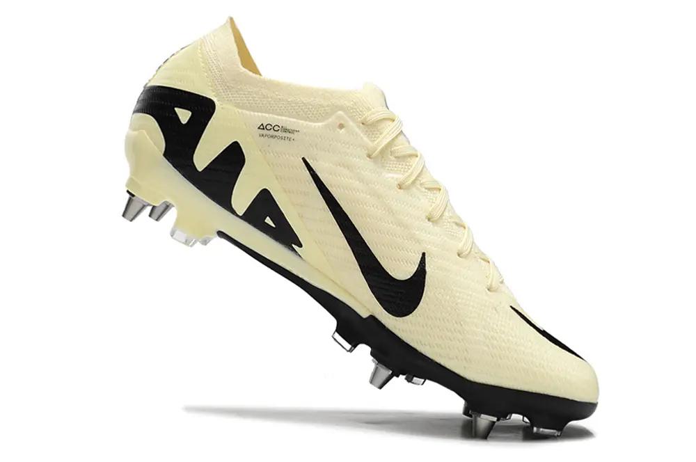 Nike Air Zoom Mercurial Vapor 15 Elite SG - Ivory/Soft Cream/Black