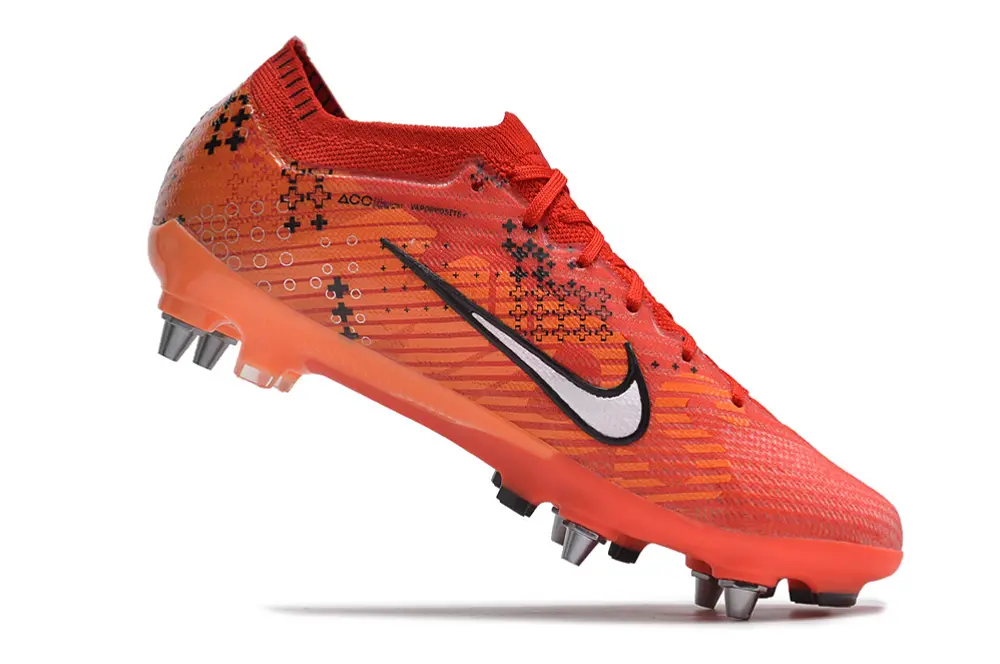 Nike Air Zoom Mercurial Vapor 15 Elite SG - Red/Bright Flame/Crimson Blaze