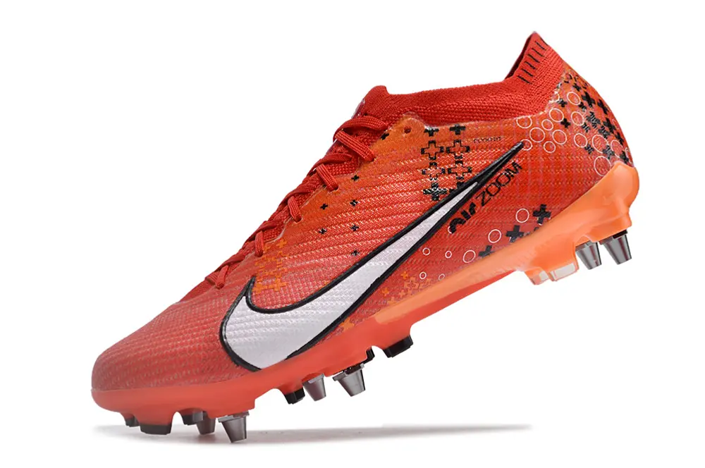 Nike Air Zoom Mercurial Vapor 15 Elite SG - Red/Bright Flame/Crimson Blaze