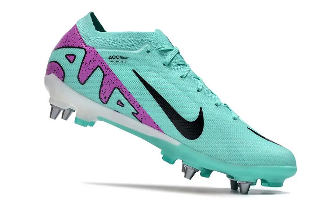 Nike Air Zoom Mercurial Vapor 15 Elite SG - Aqua/Vibrant Purple/Deep Mint