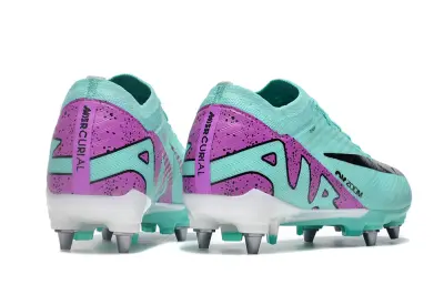 Nike Air Zoom Mercurial Vapor 15 Elite SG - Aqua/Vibrant Purple/Deep Mint