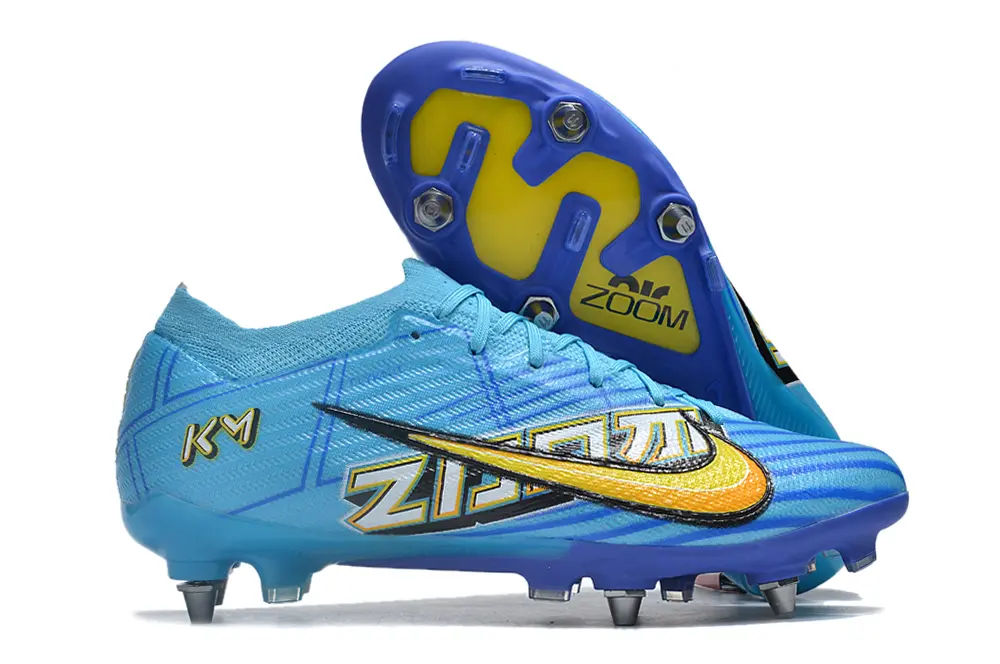 Nike Air Zoom Mercurial Vapor 15 Elite SG - Blue/Sky Blue/Sunshine Yellow