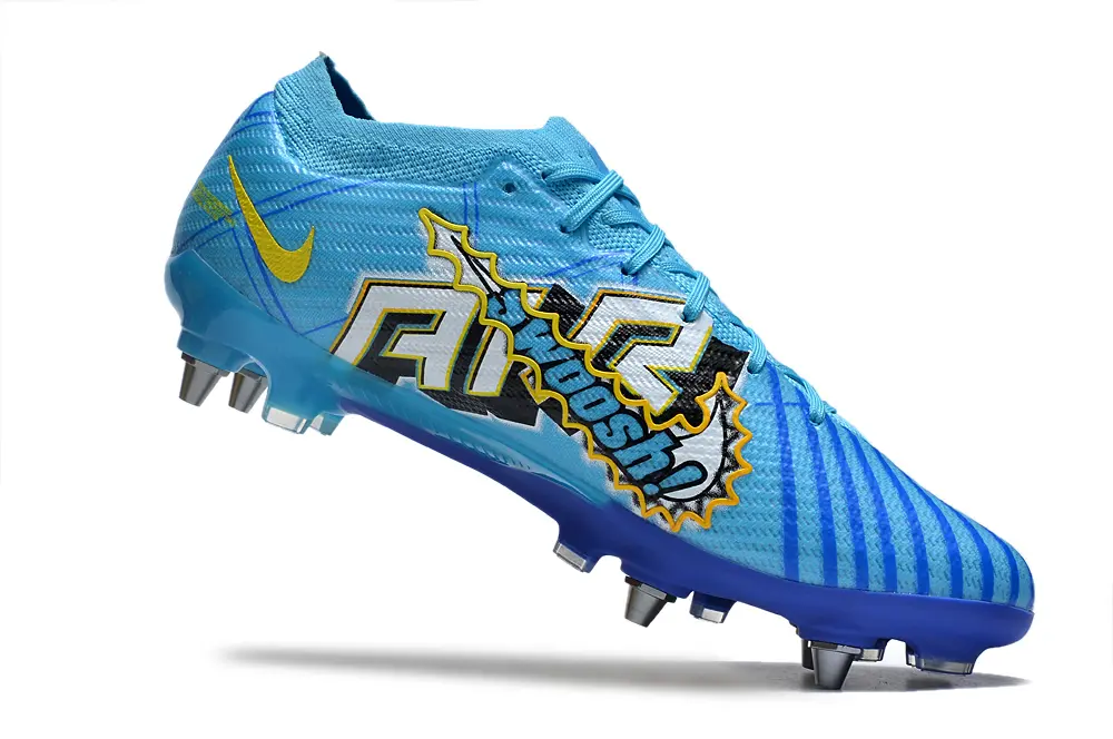 Nike Air Zoom Mercurial Vapor 15 Elite SG - Blue/Sky Blue/Sunshine Yellow