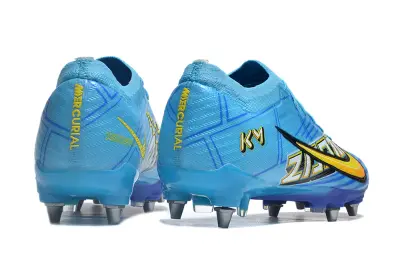 Nike Air Zoom Mercurial Vapor 15 Elite SG - Blue/Sky Blue/Sunshine Yellow