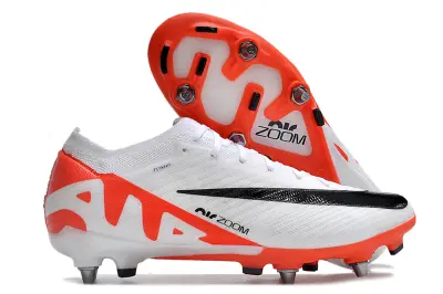 Nike Air Zoom Mercurial Vapor 15 Elite SG - White/Bright Orange/Black