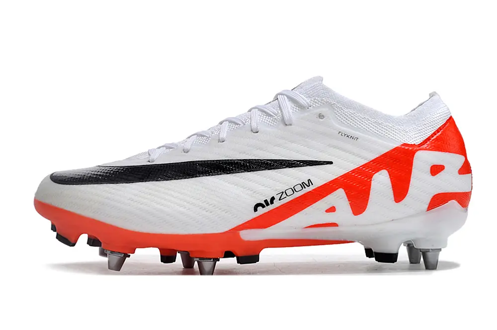Nike Air Zoom Mercurial Vapor 15 Elite SG - White/Bright Orange/Black