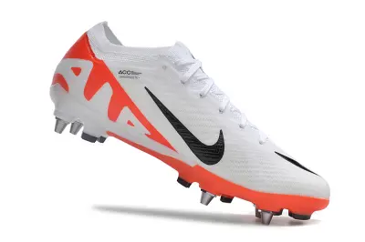 Nike Air Zoom Mercurial Vapor 15 Elite SG - White/Bright Orange/Black