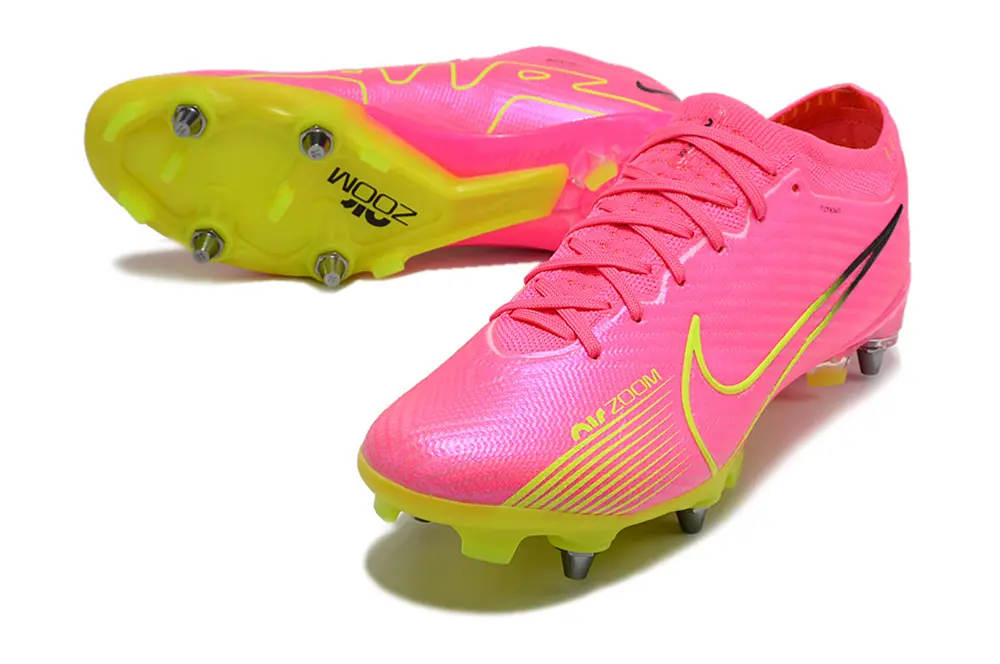 Nike Air Zoom Mercurial Vapor 15 Elite SG - Pink/Electric Pink/Sunny Yellow
