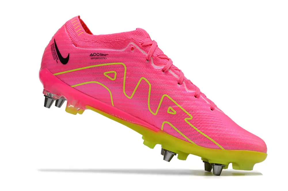 Nike Air Zoom Mercurial Vapor 15 Elite SG - Pink/Electric Pink/Sunny Yellow