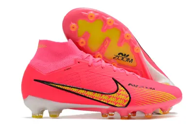 Nike Air Zoom Mercurial Superfly 9 Elite AG - Pink/Vibrant Pink/Luminous Yellow