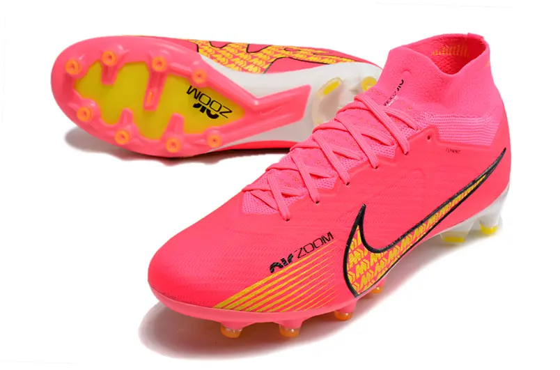 Nike Air Zoom Mercurial Superfly 9 Elite AG - Pink/Vibrant Pink/Luminous Yellow
