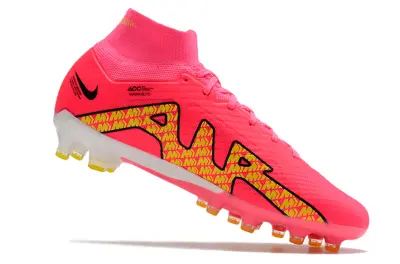 Nike Air Zoom Mercurial Superfly 9 Elite AG - Pink/Vibrant Pink/Luminous Yellow