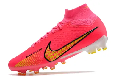 Nike Air Zoom Mercurial Superfly 9 Elite AG - Pink/Vibrant Pink/Luminous Yellow