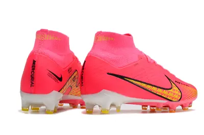 Nike Air Zoom Mercurial Superfly 9 Elite AG - Pink/Vibrant Pink/Luminous Yellow