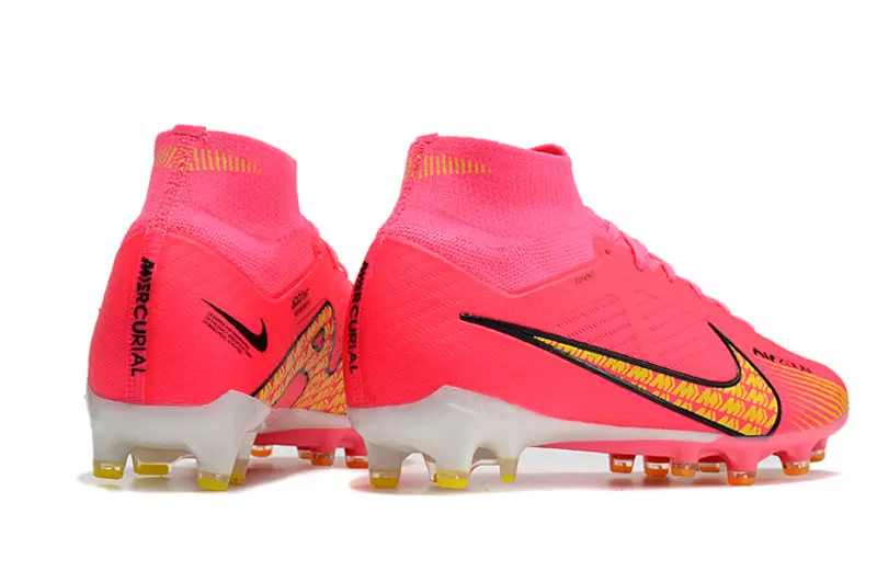 Nike Air Zoom Mercurial Superfly 9 Elite AG - Pink/Vibrant Pink/Luminous Yellow