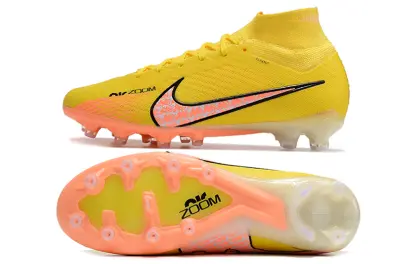 Nike Air Zoom Mercurial Superfly 9 Elite AG - Yellow/Vibrant Yellow/Pink Accents