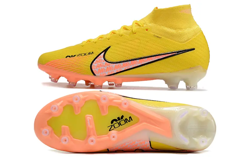 Nike Air Zoom Mercurial Superfly 9 Elite AG - Yellow/Vibrant Yellow/Pink Accents