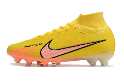 Nike Air Zoom Mercurial Superfly 9 Elite AG - Yellow/Vibrant Yellow/Pink Accents