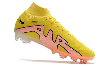 Nike Air Zoom Mercurial Superfly 9 Elite AG - Yellow/Vibrant Yellow/Pink Accents