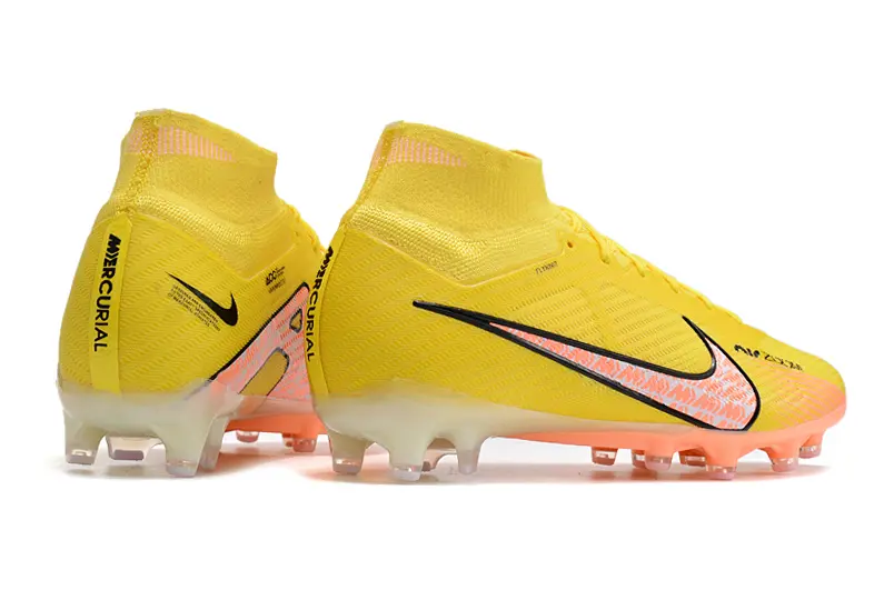 Nike Air Zoom Mercurial Superfly 9 Elite AG - Yellow/Vibrant Yellow/Pink Accents