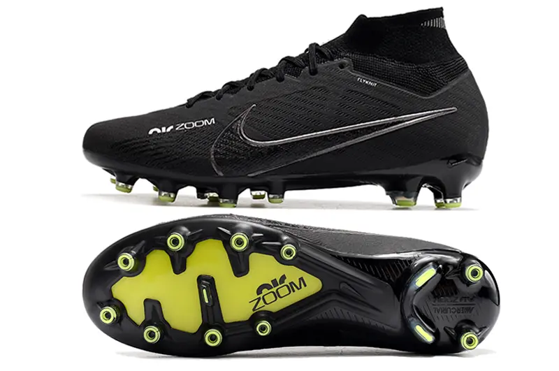 Nike Air Zoom Mercurial Superfly 9 Elite AG - Black/Electric Green/Charcoal Gray