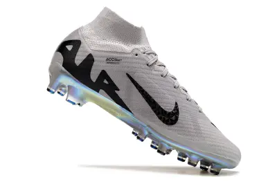 Nike Air Zoom Mercurial Superfly 9 Elite AG - Grey/Shadow Black/Iridescent Silver