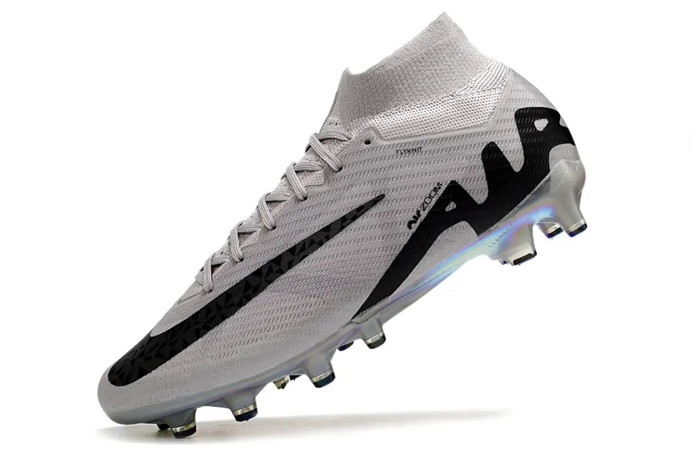 Nike Air Zoom Mercurial Superfly 9 Elite AG - Grey/Shadow Black/Iridescent Silver