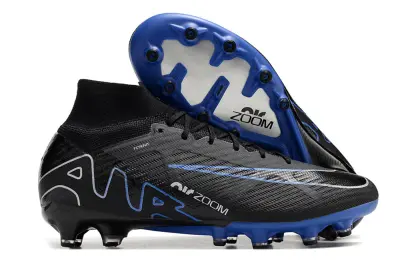 Nike Air Zoom Mercurial Superfly 9 Elite AG - Black/Electric Blue/Midnight Blue