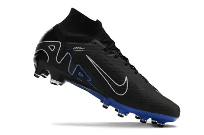 Nike Air Zoom Mercurial Superfly 9 Elite AG - Black/Electric Blue/Midnight Blue