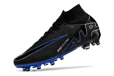 Nike Air Zoom Mercurial Superfly 9 Elite AG - Black/Electric Blue/Midnight Blue