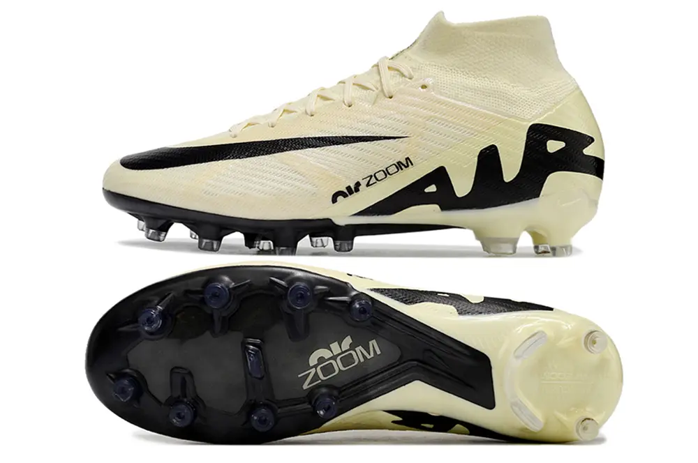 Nike Air Zoom Mercurial Superfly 9 Elite AG - Beige/Ivory Cream/Jet Black