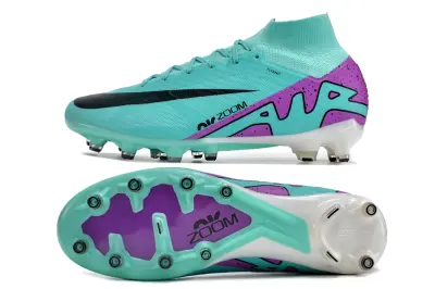 Nike Air Zoom Mercurial Superfly 9 Elite AG - Aqua/Bright Purple/Ocean Green