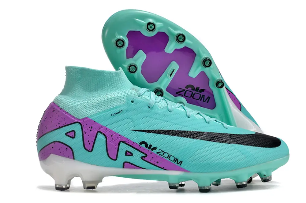 Nike Air Zoom Mercurial Superfly 9 Elite AG - Aqua/Bright Purple/Ocean Green