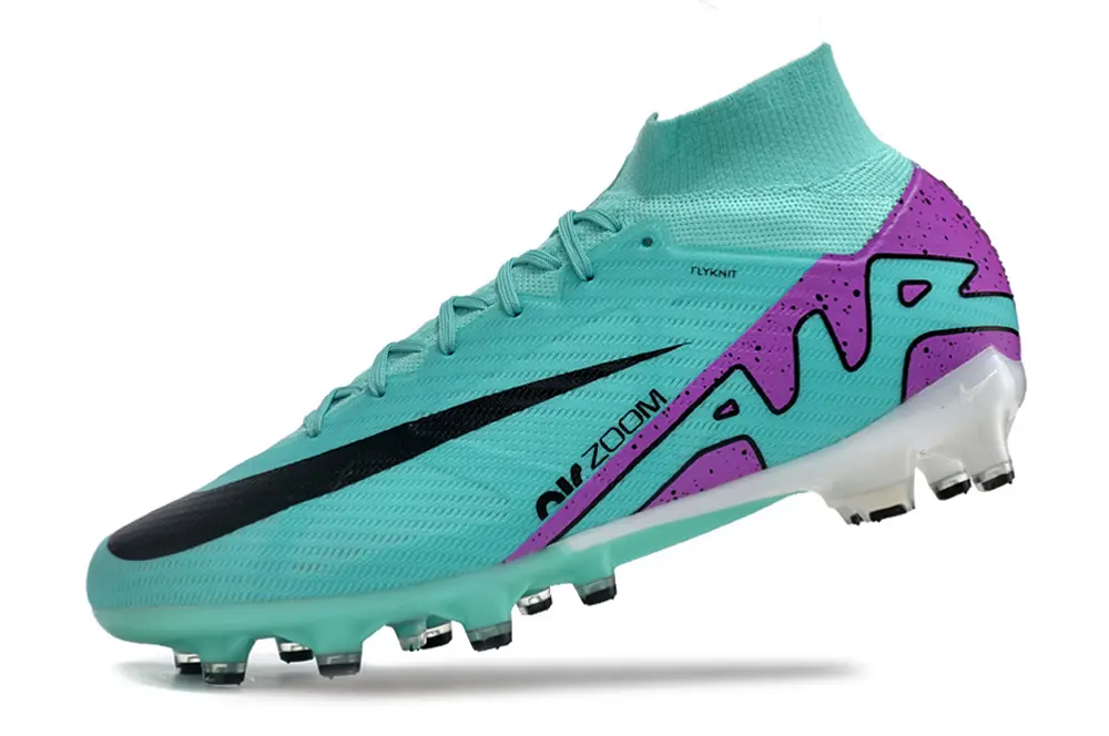 Nike Air Zoom Mercurial Superfly 9 Elite AG - Aqua/Bright Purple/Ocean Green