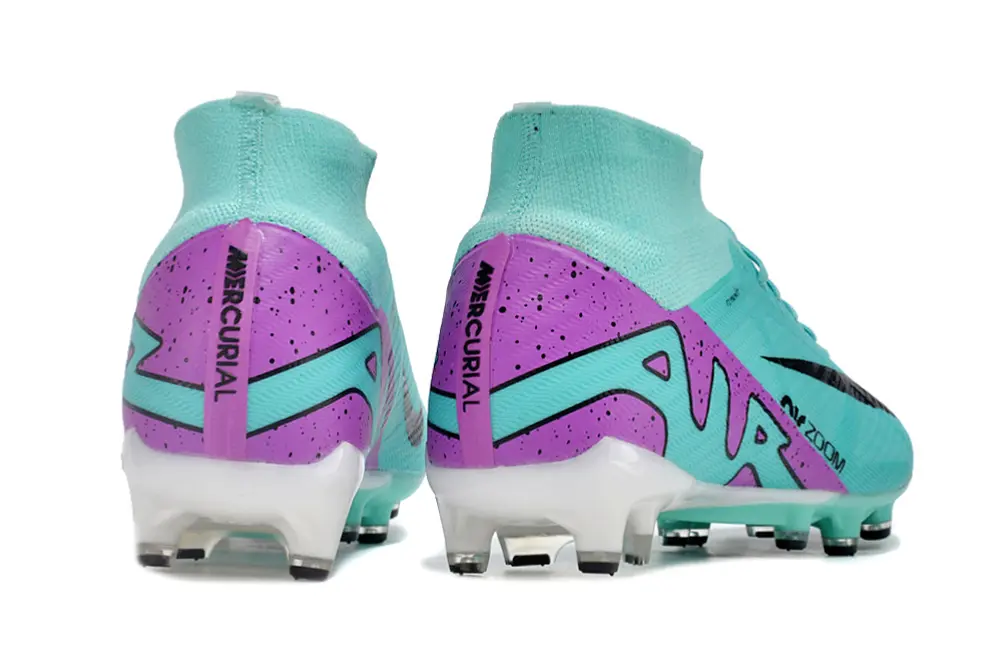 Nike Air Zoom Mercurial Superfly 9 Elite AG - Aqua/Bright Purple/Ocean Green