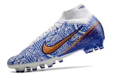 CR7 x Nike Air Zoom Mercurial Superfly 9 Elite AG - Blue/Electric Blue/Bright Orange