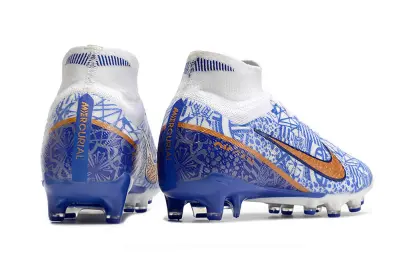 CR7 x Nike Air Zoom Mercurial Superfly 9 Elite AG - Blue/Electric Blue/Bright Orange