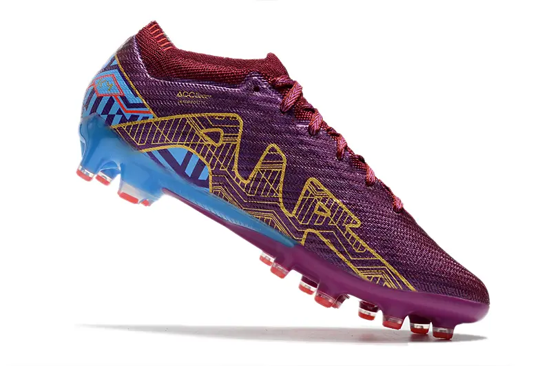 Nike Air Zoom Mercurial Vapor 15 Elite AG - Purple/Electric Blue/Crisp Red