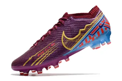 Nike Air Zoom Mercurial Vapor 15 Elite AG - Purple/Electric Blue/Crisp Red