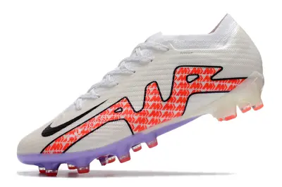 Nike Air Zoom Mercurial Vapor 15 Elite AG - White/Electric Orange/Lilac Purple