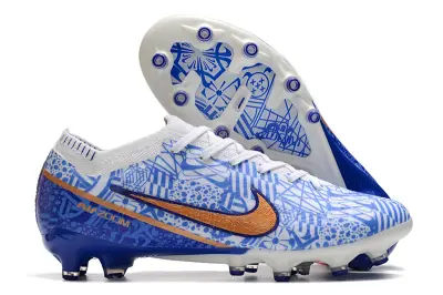 CR7 x Nike Air Zoom Mercurial Vapor 15 Elite AG - Blue/Electric Blue/Metallic Bronze
