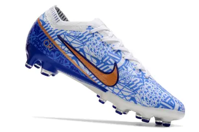 CR7 x Nike Air Zoom Mercurial Vapor 15 Elite AG - Blue/Electric Blue/Metallic Bronze