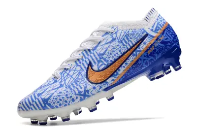 CR7 x Nike Air Zoom Mercurial Vapor 15 Elite AG - Blue/Electric Blue/Metallic Bronze
