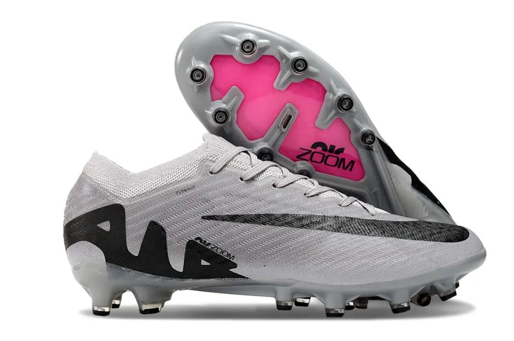 Nike Air Zoom Mercurial Vapor 15 Elite AG - Gray/Black/Neon Pink