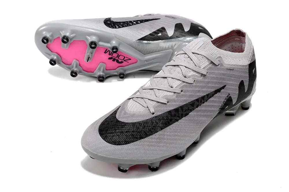 Nike Air Zoom Mercurial Vapor 15 Elite AG - Gray/Black/Neon Pink