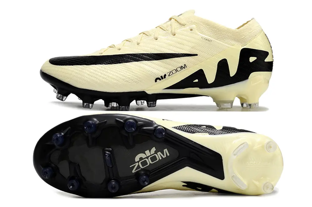 Nike Air Zoom Mercurial Vapor 15 Elite AG - Yellow/Creamy Yellow/Jet Black