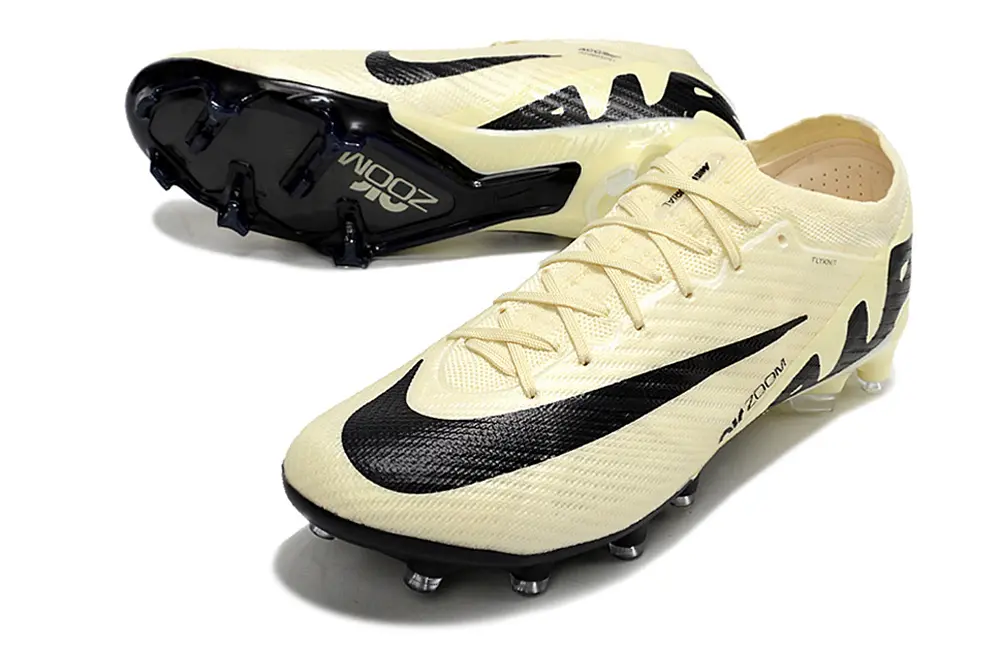 Nike Air Zoom Mercurial Vapor 15 Elite AG - Yellow/Creamy Yellow/Jet Black
