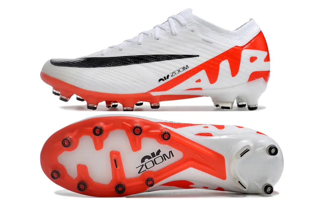 Nike Air Zoom Mercurial Vapor 15 Elite AG - White/Electric Orange/Black