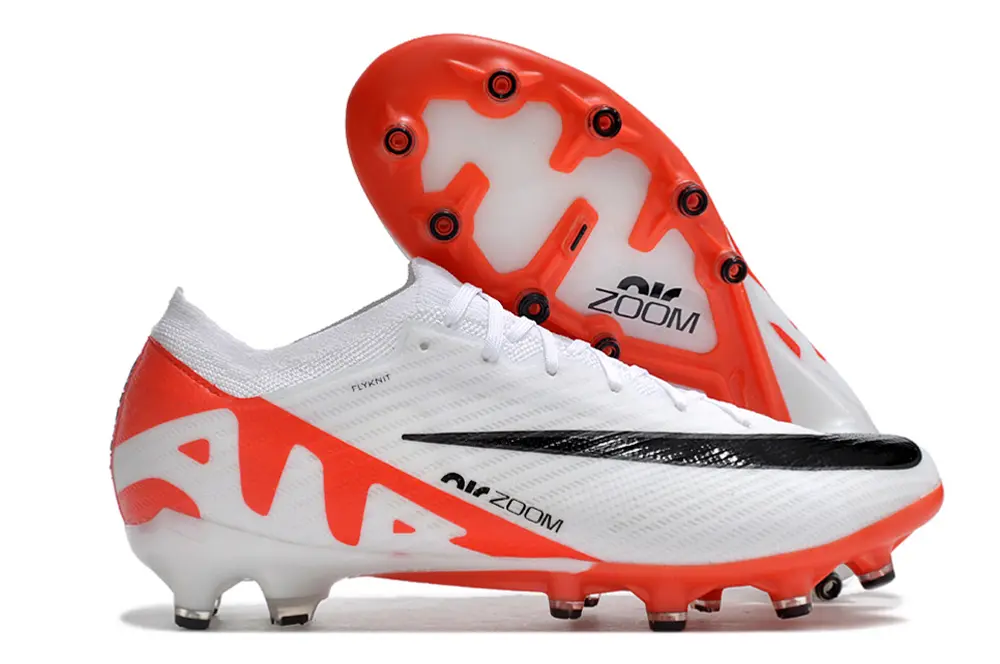 Nike Air Zoom Mercurial Vapor 15 Elite AG - White/Electric Orange/Black