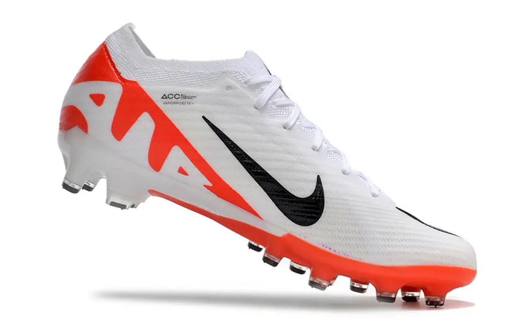 Nike Air Zoom Mercurial Vapor 15 Elite AG - White/Electric Orange/Black